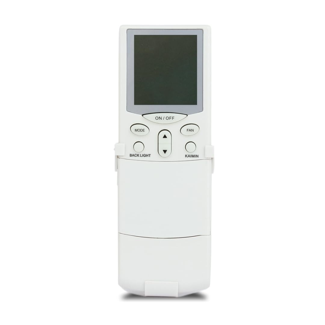 Remote Compatible with Hitachi AC With Stand Model 433kHz Suitable for Logicool Series of 1 | 1.5 | 2 Ton Split and Window AC - Match Exactly to Replicate Genuine Remote Function (Pack of 1)-image-1