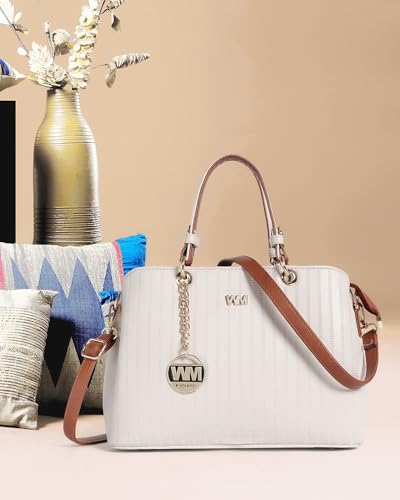 Image of WOMEN MARKS Structured Handbag Design for Girls /Women with Detachable and Adjustable Shoulder Strap