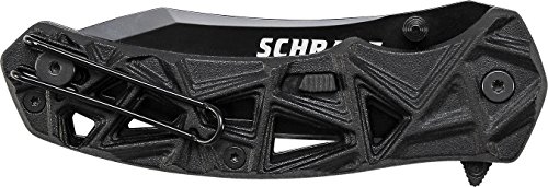 Schrade Scha11B Shizzle 7.7In Stainless Steel Assisted Opening Folding Knife With 3.4In Drop Point Blade And Aluminum Handle For Survival, Tactical And Edc #TOP3