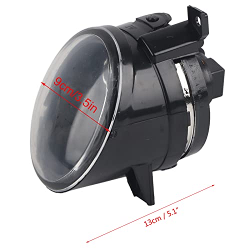 Car Front Fog, 1 Pair Left And Right Fog Light Waterproof Car Front Bumper Fog Lamps Super Bright Car Exterior Lights Compatible With Mk5, Rabbit, Plus 2005-2009, Eos 2006-2010, Caddy 2004-2010 #TOP1