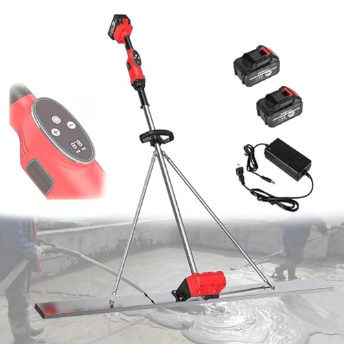 Massetto in Calcestruzzo Potente Attrezzo elettrico per la finitura del calcestruzzo, macchina vibrante per massetto in calcestruzzo, vibratore elettrico per calcestruzzo, motore brushless,