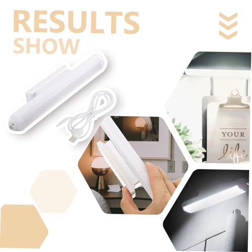 Lámpara LED de pared recargable USB para espejo de tocador 5