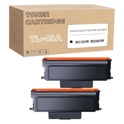 Toner TL48X compatible Pantum M29DW pack de 2 pour bureautique
