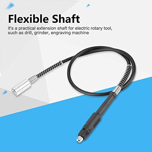 Image of DIY Crafts Pattern No # 7, Black Silver A, 108cm * 2cm for Dremel 3000 4000 Electric Drill Rotary Grinder Tool Attachments Flexible Shaft Fits P(Pattern No # 7, Black Silver A)