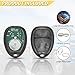Vurkcy Key Fob Replacement for Chevy Avalanche Suburban Silverado Tahoe Express Equinox Traverse/GMC Sierra Yukon Savana Acadia/Enclave Escalade H2 Outlook, OUC60270 OUC60221 2A4RX-J10, 3 Btn, 2Pcs