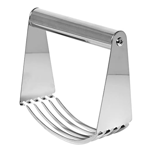 Mimo Style Misturador de Massas, Feito Inteiramente em Aço Inoxidável. Prático e Fácil de Usar no Dia a Dia. Suas Lâminas São Grossas e Resistentes. Ferramenta Perfeita Para Panificação e Pastelaria