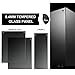 darkFlash Phantom Black ATX Mid-Tower Desktop Computer Gaming Case USB 3.0 Ports Tempered Glass Windows with 6pcs 120mm LED DR12 RGB Fans Pre-Installed…