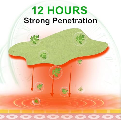 Image of Herbal Pain Relief Patches - Knee Pain Patches (Specially Designed for Knee Joints) | 100% Safe & Natural Knee Pain Relief Products | Instant Relief | No Side Effects (STANDED, 10, count)
