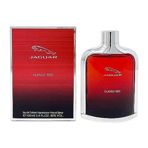 Jaguar Classic Red Eau De Toilette Spray For Men, 3.4 Ounce #TOP2