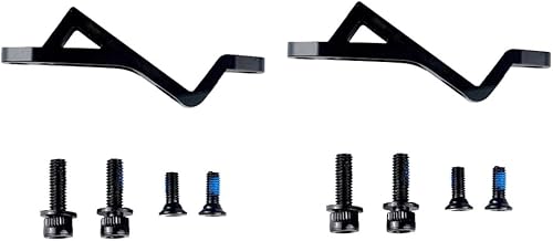 HSayoli Adaptador de freno de bicicleta+0.787 in Montaje de poste a adaptador de freno de montaje plano MTB 1401607.087 in Aleación de aluminio