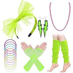 E 80s-4 Leg Fluorescent Green