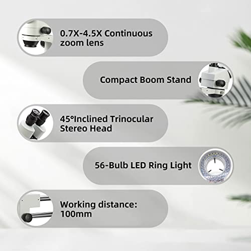 image for Swift S7 Simul-Focal Trinocular Stereo Microscope with WF10X Eyepieces
