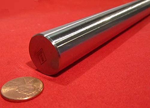 1566 Carbon Steel Hardened Precision Shaft 7/8" Diameter x 9" Long 2 pcs