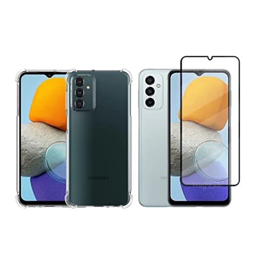 Kit Capa Anti Impacto e Película de Vidro 3D Para Galaxy M13 - Blance