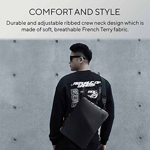 ASUS Men's Crew Neck Long Sleeve Sweatshirt3