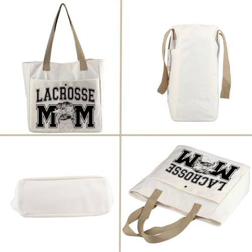 Bolso Tote para Mujer MBMSO Lacrosse Mom miniatura 6
