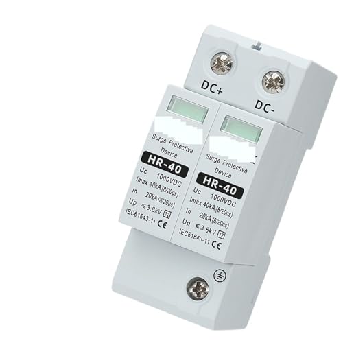Parafoudre Solaire 3P 500V protégeant l'onduleur des surtensions CC