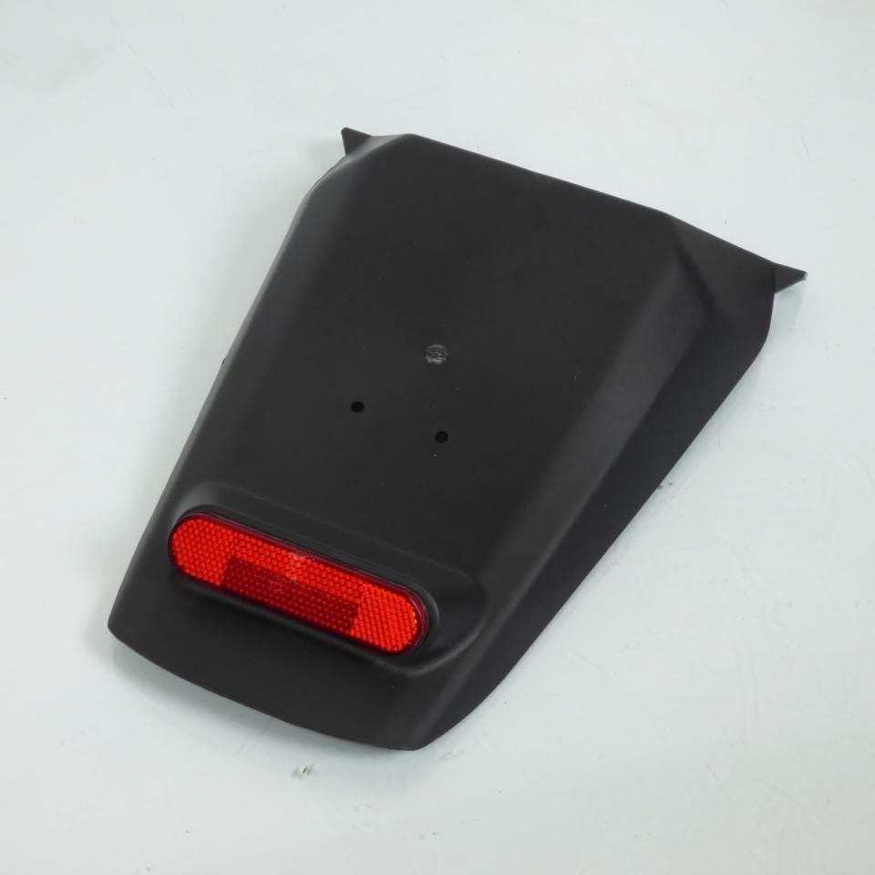 Bavette arrière P2R pour Scooter MBK 50 Spirit 2004 à 2017 catadioptre Oblong Rouge Neuf