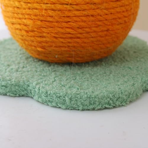 Arranhador de gato sisal, brinquedo arranhador de gato-Bola segura para arranhar gatos em forma de l