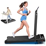 Aiteid Treadmill with 9% Incline, 2.5HP Walking Pad Treadmill, 4 in 1 Portable Under Desk Treadmills for Home Small Place, Home Foldable with Remote Control, 350LBS Capacity, Installation-Free