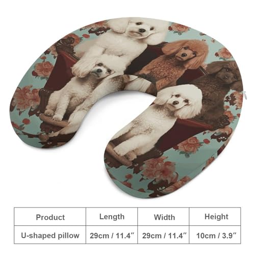 Almohada de espuma viscoelástica 30 cm x 25 cm U miniatura 2