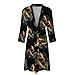 Beaver Habitat Grass Fashion Bath Robe Soft Bathrobe for Women Men Nightgown Loungewear