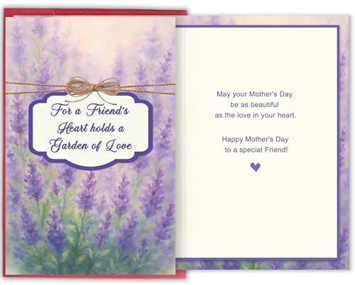Bablira Mother’s Day Card for Friend, Warm Mother’s Day Gifts for Bestie, Happy Mother's Day to a Special Friend