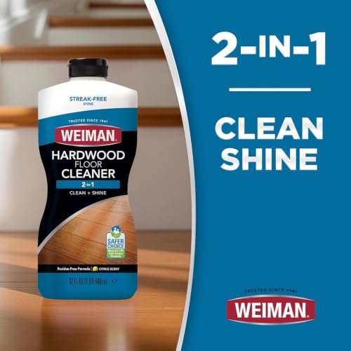 Weiman Hardwood Cleaner for Finished Hardwood Floors, Engineered Floors, Laminate - Streak-Free Results, EPA Safer Choice Certified, 32 oz - image 4