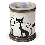 Scentsationals Halloween Collection - Scented Wax Warmer - Spooky Season Wax Cube Melter & Burner - Electric Autumn Fragrance Home Air Freshener Gift (Spooky Cat)