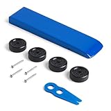 Pinewood Pro Blue Marlin Pine Derby Car Kit | 10 Piece Set | Painted and Weighted | Includes PRO Wheel Spacer | Official Parts prepped for Speed | Optimal Center of Gravity