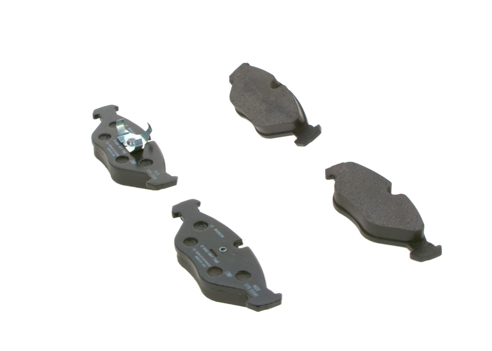 Pastiglie Freni Bosch BP1494 Per Asse Anteriore - Set 4 Pezzi Con Accessori | Senza Rame, Certificazione ECE-R90 - Foto 4