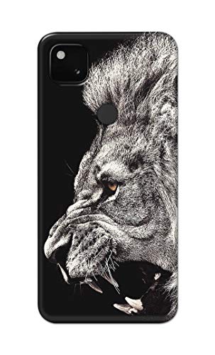 Image of Roaring Lion Hard Back Case Cover for Google Pixel 4A (4G) Back Cover -(J5) VNS2225