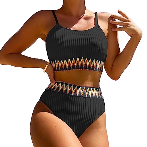 Bikini taille haute string pour sublimer vos journées farniente à la plage