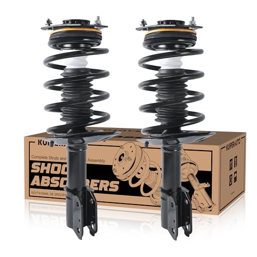 KUIPERAUTO 171661 Complete Front Struts Assembly Compatible for 2000-05 Chevy Impala / 05-09 Buick Allure Lacrosse /1997-03 Pontiac Grand Prix 2PCS Front (Left and Right) Shocks Absorbers