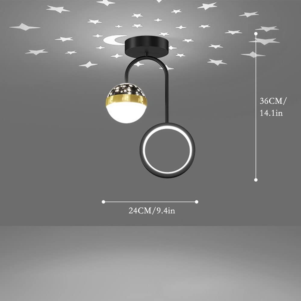 Amazon.co.jp : ポストモダン屋内家庭用階段吹き抜け天井照明器具