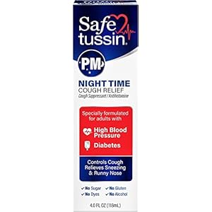 Safetussin PM Night Time Cough Relief 4 oz (Pack of 11)