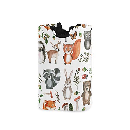Senya BZYL1911001 Large Laundry Basket Shopping Foldable Clothes Bag Collapsible Fabric Laundry Hamper Folding Washing Bin cover