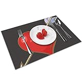La mesa perfecta, los manteles individuales de calidad, exquisito diseño y aspecto elegante añaden más diversión a tu mesa de cocina.