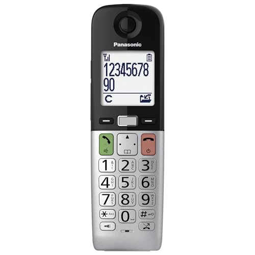 Panasonic KX-TGUA40EXB Teléfono Adicional Compatible con Audífonos para Evitar Interferencias 4
