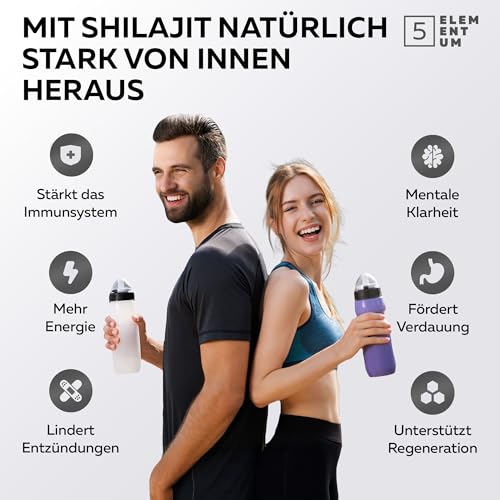 Shilajit Original Himalaya Harz – 85% Fulvinsäure – Mit 87 + natürlichen Mineralien – Reines Mumijo aus Indien – Vegan, Glutenfrei, Laborgeprüft (Eurofins) – 30 g = 60 Tage Vorrat 2
