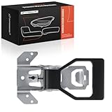 A-Premium Front Left or Right Interior Door Handle Compatible with Chevrolet Camaro 1982-1992 & Pontiac Firebird 1982-1992, Fiero 1985-1988, Grand Am 1985-1991, Smooth Black, Replace# 20531544