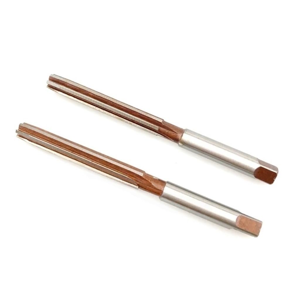 17 pezzi di alesatori manuali CNC di precisione H8, alesatori ad espansione in metallo con gambo dritto da 2 mm a 18 mm