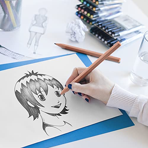 HB-Pencil-50-PCS-Bucket-Packed-Natural-Wooden-Hexagonal-Pencils-Higher-Hardness-for-Writing-Drawing-Sketching-Schools-Offices-Home