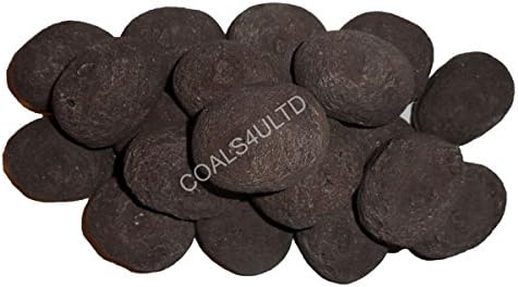 10 Duck Egg Blue/brown Gas fire Ceramic Pebbles Replacements/Bio Fuels/Ceramic TO COALS 4 U, Duck Egg Blue Brown, 60mm x 40mm x 40mm - Image 4