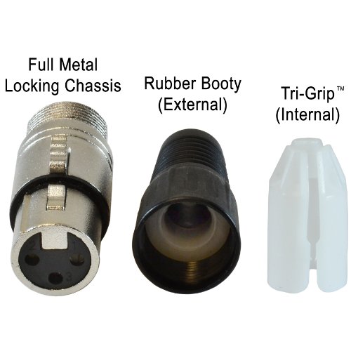 Conectores XLR Hembra GLS Audio - Pack 20 miniatura 4