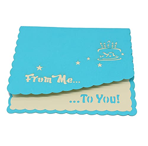 3Dポップアップカード 誕生日カード 立体グリーティングカード 立体カード バースデーカード お誕生日カード メッセージカード 感謝 誕生日 お祝い 手作りの贈り物