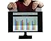 19 inch Computer Privacy Screen (16:10) - Black Security Shield - Desktop Monitor Protector - UV & Blue Light Filter by Akamai (19.0 inch 16:10 Diagonally Measured, Black)