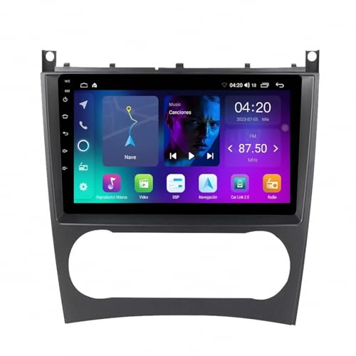 GPS para Mercedes Benz C-Class con mapas de Europa y Reino Unido
