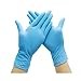 Produktbild ibasenice 100 Stück Einweg-Nitril-Untersuchungshandschuhe - Medizinische Handschuhe Puderlatexfrei Einweghandschuhe - Lebensmittelecht Bequemer Spender Mehrzweckhandschuhe Größe M