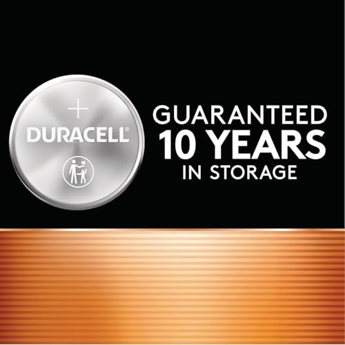 Image of DURACELL 2032 Lithium Battery, Compatible with AirTag, Child Safety & Secure Features and Packaging, Key Fob, CR2032 3V Cell!
